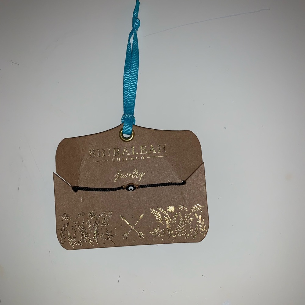 NWT evil eye bracelet black